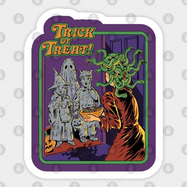 Trick or Treat Sticker by Steven Rhodes